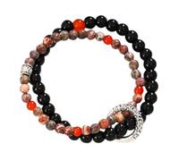 TOVINANNA Pulsera de Cuentas de Resina Adecuado para Ocasiones Oficiales y Fiestas Diseño Sencillo y Novedoso Accesorio Elegante y Versátil para Mujer