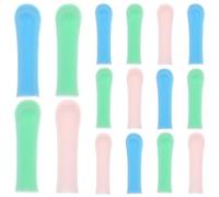 TOVINANNA Puntas De Cuchara De Silicona Para Los Oídos: 15 Piezas Limpiador De Oídos Reemplazo De Cuchara Para Los Oídos Herramienta De Eliminación De Cera Para Los Oídos Cucharas Para Los