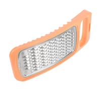 TOVINANNA Rallador de Acero Inoxidable de Doble Cara para Verduras y Patatas, Cortador Desmontable Color Naranja, Utensilio para Cocina y Rallado Fácil, Adecuado para Uso Diario