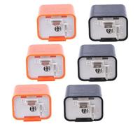 TOVINANNA Relé Intermitente LED para Motocicleta 12v Ajuste de Velocidad, Pack de 6 Unidades para Instalación Rápida en Motocicletas de Calle y Off-Road