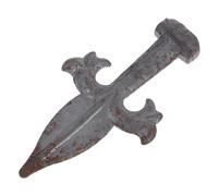 TOVINANNA Remates Ornamentales de Hierro para Cercas, Cabezas de Valla Metálicas Acabado Elegante, Ideales para Decoración de Patios y Parques