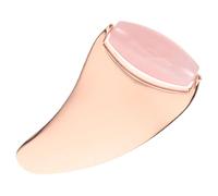 TOVINANNA Rodillo Facial Portátil para La Hinchazón de Los Ojos Herramienta de Metal Gua Sha para El Cuidado de La Piel Rodillo para Ojos Herramienta de Belleza para