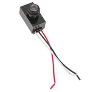TOVINANNA Sensor Fotoeléctrico Cableado para Iluminación Exterior Interruptor Automático Crepuscular Fotocélula Integrada Módulo de Control de Luz para Farolas y Postes Resistente a Todo