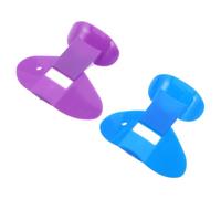 TOVINANNA Silbato Nasal de Entrenamiento Adultos 2 Piezas Azul Morado Dispositivo Plástico para Entrenar Embocadura y Respiración Nasal Mejora Claridad y Control Musical