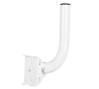 TOVINANNA Soporte Ajustable para Puente Inalámbrico de Acero Blanco Alta Durabilidad para Montaje Exterior en Monitoreo
