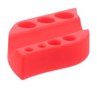 TOVINANNA Soporte de Silicona para Vasos de Tinta y Pigmento 1 Unidad Tamaño Mediano Color Rojo Portavasos para Tintero Organizador para Artistas de Tatuaje y Micropigmentación