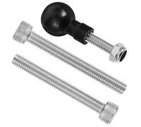 TOVINANNA Soporte de Teléfono Móvil para Manillar de Motocicleta Base Fija y Perno M8, Accesorio Seguro para Navegación y Fotografía en Rutas Difíciles