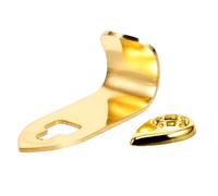 TOVINANNA Soporte Metálico para Pulgar de Saxofón Alto Reposapulgar Derecho Almohadilla Accesorio de Reemplazo Resistente para Instrumentos de Viento y Madera Fácil Instalación Mejora