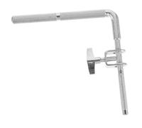 TOVINANNA Soporte para Cencerro de Metálico Resistente con Clip de Sujeción Ajustable y Extensión Compatible con Bombo y Cencerros de Ángulo Recto Instalación Rápida y Protección del