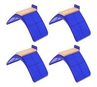 TOVINANNA Soporte para Palomas de Plástico Azul, 4 Piezas, Posadera Duradera para Descanso en Jaula, Adecuado para Aves y Palomas Hogar
