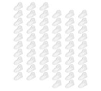 TOVINANNA Soporte Transparente para Exhibición de Zapatos de Ñiño 8 CM Modelo de Pie Infantil de Plástico PVC 60 Pares 120 Piezas para Tienda y Uso Doméstico