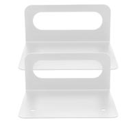 TOVINANNA Soportes Antideslizantes para Colchón sin Taladro, Pinzas Metálicas de Color Claro de 5 Cm, Retenedor para Sofá y Cama, Fijación Segura en Tablones Lisos, Pack 2 Unidades para Uso