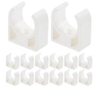 TOVINANNA Soportes de Montaje para Pequeños 20 Piezas Abrazaderas de Plástico para Fijación Segura Compatible 130 140 180 para Modelos DIY y Educativos