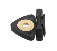 TOVINANNA Sordina para Viola y Violín de Plástico y Metal, Diseño Negro Clásico, Reduce Ruido Significativamente para Uso en Orquesta y Práctica Diaria