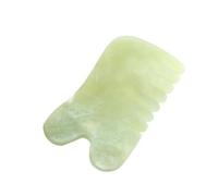 TOVINANNA Tabla de Raspado Facial de Jade Herramienta de Masaje para Spa para Terapia de Acupuntura Puntos Gatillo Uso Facial y Corporal