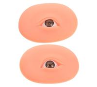 TOVINANNA Tablero de Entrenamiento de Silicona para Práctica de Maquillaje 5d Piel Realista para Cejas Y Sombras de Ojos Herramienta de Maquillaje