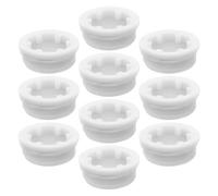 TOVINANNA Tapón de Rosca para Bidón de 200 L Tapa Plástica Sellada Hermética Resistente a Fugas Paquete de 10 Unidades Compatible para Cubos Industriales y Barriles de Aceite