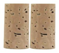 TOVINANNA Tapones de Corcho Natural para Flauta, 2 Piezas, Accesorios de Reparación para Instrumentos de Viento, Tamaño Compacto, Superficie Lisa, Uso Portátil y Protección Eficaz