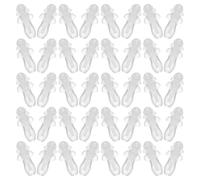 TOVINANNA Tapones de Silicona Impermeables Transparentes Oídos 60 Pares Reutilizables Reducción de Ruido Protección para Nadar Surfear y Dormir Ergonómicos y Resistentes al Agua