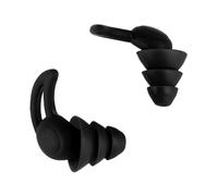 TOVINANNA Tapones Oídos para Dormir Reutilizables de Silicona, Triple Capa Antiruido, Reducción de Ruido 60%, Aptos para Meato Auditivo Grande, Cancelación Ruido para Descanso y Motos