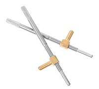 TOVINANNA Tornillo Para Bastón De Violín 2 Piezas, Accesorio Profesional Para Violín y Viola, Pieza De Reemplazo Ergonómica Para Reparación De Bastón De Instrumento De Cuerda