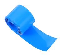 TOVINANNA Tubo Termorretráctil Azul de Pvc 30 Mm X 3 M para Protección de Batería, Funda Aislante para Batería de Litio, Tubo Protector Resistente para Embalaje Eléctrico Industrial