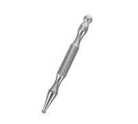 TOVINANNA Varilla de masaje de acero inoxidable palo de mensaje masajeador de puntos gatillo Masaje de puntos de presión en los pies raspador de masaje de metal varilla de acupresión Plata