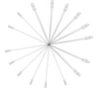 TOVINANNA Varillas Largas para Persianas Verticales de 17 Pulgadas 8 Piezas Transparentes de Plástico Repuesto Resistente para Cortinas en Hogar y Oficina