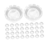TOVINANNA Vasos de Pegamento para Injerto de Pestañas Eficientes Adaptables para Uso en Salones Y en El Hogar Base Autoadhesiva