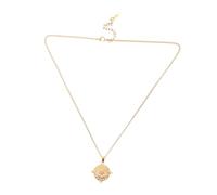 TOVINANNA Vintage Tarot Collar Necklace With Zircon Sun Charm And Evil Eye Amulet For Women And Stainless Steel Lightweight Jewelry For Luck