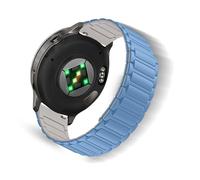 ToVioc 18mm Correas Silicone para Garmin Venu 4 41mm/3s 41mm/2S, Correa Reemplazo Ajustable Magnético Silicone para Garmin Forerunner 265S/255S/255S Music - Azul&Starlight