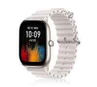 ToVioc 20mm Correa Compatible con Amazfit Active 2 Square/2/1, Bip 3/3 Pro, Trend Transpirable Correa Deportiva de Silicona Oceánica para Amazfit GTS 4/4 Mini/3/2/2e/2 Mini - Color Estrella