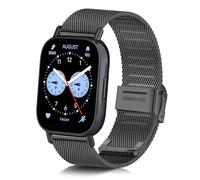 ToVioc 22mm Correa para Xiaomi Redmi Watch 5 Active Correa de Metal de Acero Inoxidable de Malla Adecuada para Xiaomi Redmi Watch 5 Lite - Negro