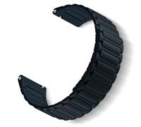 ToVioc 22mm Correas Silicone para Amazfit Bip 6/5/5 Unity, Active Max, Correa Reemplazo Ajustable Magnético Silicone para Amazfit Balance 2/1, T-Rex 3 Pro 48mm, GTR 4/3 Pro/3/2e - Medianoche