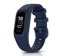 ToVioc Correa Compatible con Garmin Vivosmart 5, Sin-Decoloración Silicona Correa para Garmin Vivosmart 5 - Azul