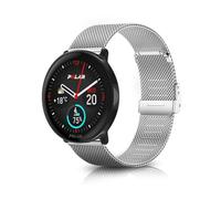 ToVioc Correa Compatible con Polar Ignite 3 Titanium/3/2/1, 20mm Correa Metal Acero Inoxidable Malla Adecuada para Polar Pacer/Unite - Plata