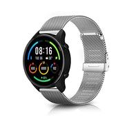 ToVioc Correa Compatible con Xiaomi Watch S4/S4 Sport/2/S3/S1 Pro, Redmi Watch 5 Active/5 Lite, 22mm Correa Metal Acero Inoxidable Malla Adecuada para Amazfit Bip 6/5/5 Unity, Balance 2/1 - Plata