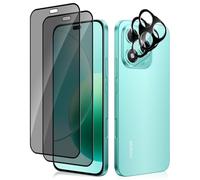 ToVioc Cristal Templado con Película de Privacidad para Honor 400 Lite 5G, [2+2] Piezas (Protector de Pantalla + Protector de Cámara), Dureza 9H, Protección HD Anti-Burbujas y Antiarañazos.