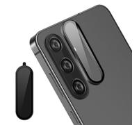 ToVioc Protector de Lente de Cámara Compatible con Samsung Galaxy A26 5G HD Cristal Templado Protectores para Objetivos para Samsung Galaxy A26 4G - Negro