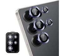 ToVioc Protector de Lente de Cámara Compatible con Samsung Galaxy S25 Ultra 5G HD Cristal Templado Protectores para Objetivos para Samsung Galaxy S25 Ultra 5G - Púrpura