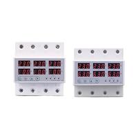 TOVPD3-63VA Din Rail 3 Phase Adjustable Over and Under Voltage Protector relay with current protection 3 * 220V 380V(100A without N 380V)