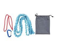 Tow Rope for Kids, Bike Tow Leash with Elastic Shock Absorbing Nylon Strap and Alloy Buckle, Wear Resistant Mountain Bike Towing Rope for Family Rides and Uphill Climbing