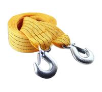 Tow Strap - Nylon, 196.85x1.57in Pull Strap Heavy-Duty Recovery | Towing Accessory with Steel Hooks, Vehicle Rescue Straps For Cars, Trucks, SUVs, Use