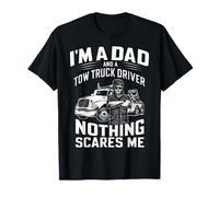 Tow Truck Soy papá y conductor de grúa Día del Padre Camiseta