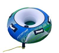 Towable Tubes for Boating, Inflatable Water Sports Raft, Easy Grip, Wear Resistant Large Boat Tube for Beach Rafting Swimming Waterskiing Watersports Fishing Wakeboard Lake Kayak River, 127x178x6cm