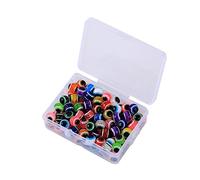 TOWARDSNAN 100 cuentas de ojo de pescado, línea de pesca, bolas flotantes, tapones de pesca de varios colores, cebos de peces, huevos, aparejo de pesca