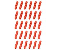 TOWARDSNAN 30 piezas de tapones de línea de pesca, tapón automático de cuentas, soporte de líneas de pesca, carretes de baitcasting