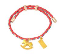 TOWARDSNAN Abalorio trenzado de caballo para cumpleaños, vacaciones, eventos especiales, símbolo de buenas fortunas, dije de aleación, talla única, como se describe
