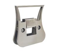 TOWARDSNAN Accesorios para equipos de atado de moscas, herramientas de aparejos de pesca, abrazadera de hackle de repuesto, alicates de plumas de metal, herramienta de soporte de clip