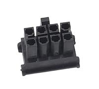 TOWARDSNAN Adaptador de corriente de 8 pines para computadoras de escritorio, tarjeta gráfica, conector adaptador de cable recto para placas base de PC, cable de extensión de suministro de CPU para